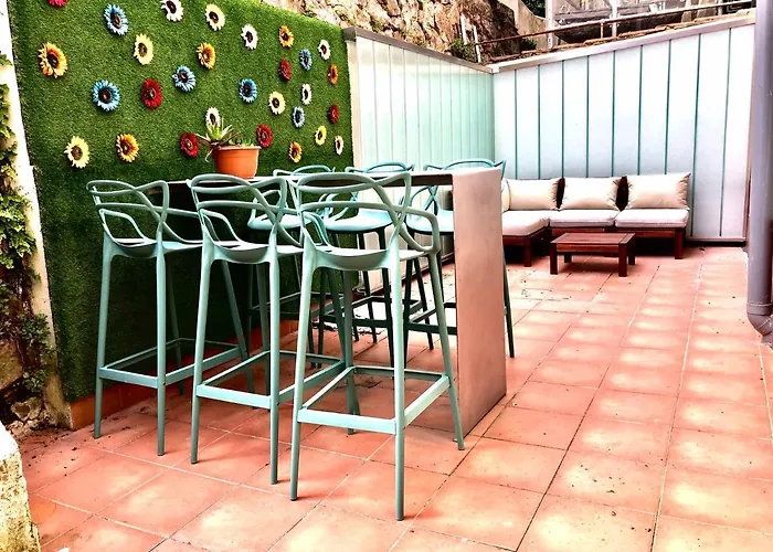 Fresh !! Vivienda & Terraza Lägenhet *